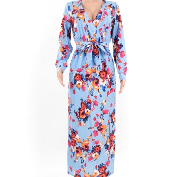 Spring floral Maxi dress - Picture 4 of 6
